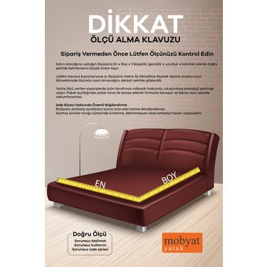 Mobyat Mobyat Ultra Full Ortopedik Pedli Tavşan Tüyü Kumaş Torba Yaylı Bel ve Sırt Destekli Prime Pelüş — 6. ürün görseli