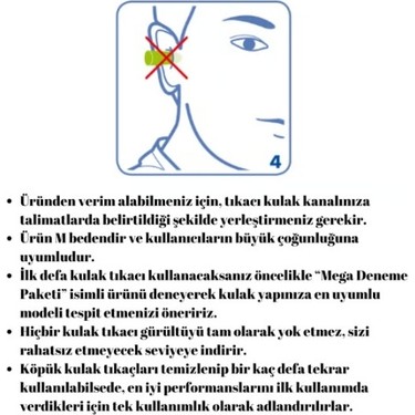 Moldex Moldex 7700 Kulak Tıkacı - 7 — 4. ürün görseli