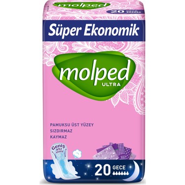 Molped Molped Ultra Hijyenik Ped Gece Süper Ekonomik 20 — 2. ürün görseli