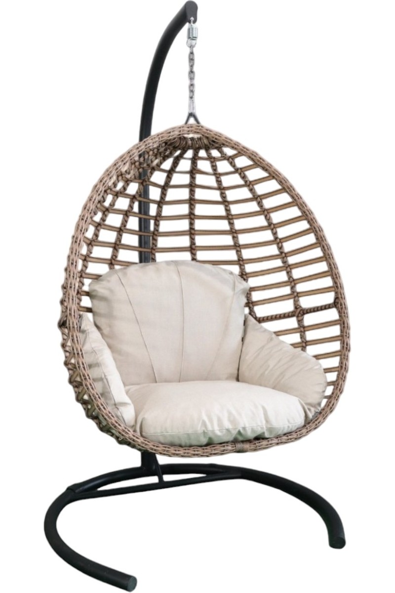 Monalin Mobilya Monalin Home Garden Sofya Classic Rattan El Örgüsü Bahçe & Balkon & Teras Salıncağı