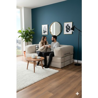 MONAMI MONAMI Dechome 180 x 90 Midinest Kanepe | Yatakli Koltuğu | Fitilli Kadife Yıkanır | Orginal — 5. ürün görseli