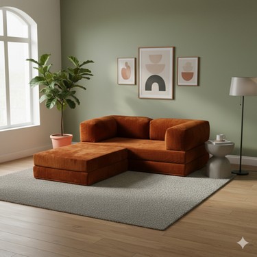 MONAMI MONAMI Dechome Yeny Fitilli Kadife | Köşe Koltuk | 200X200 Köşe Takımı | Modüler Köşe Takımı | — 4. ürün görseli
