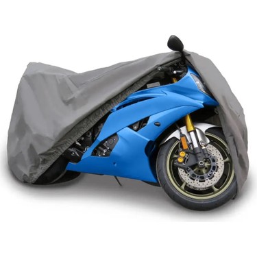 MOONRIDER Moonrıder Gri Su Geçirmez Premium Kalite Motosiklet Branda 400Cc Altı Motorsikletler Için Alttan — 6. ürün görseli
