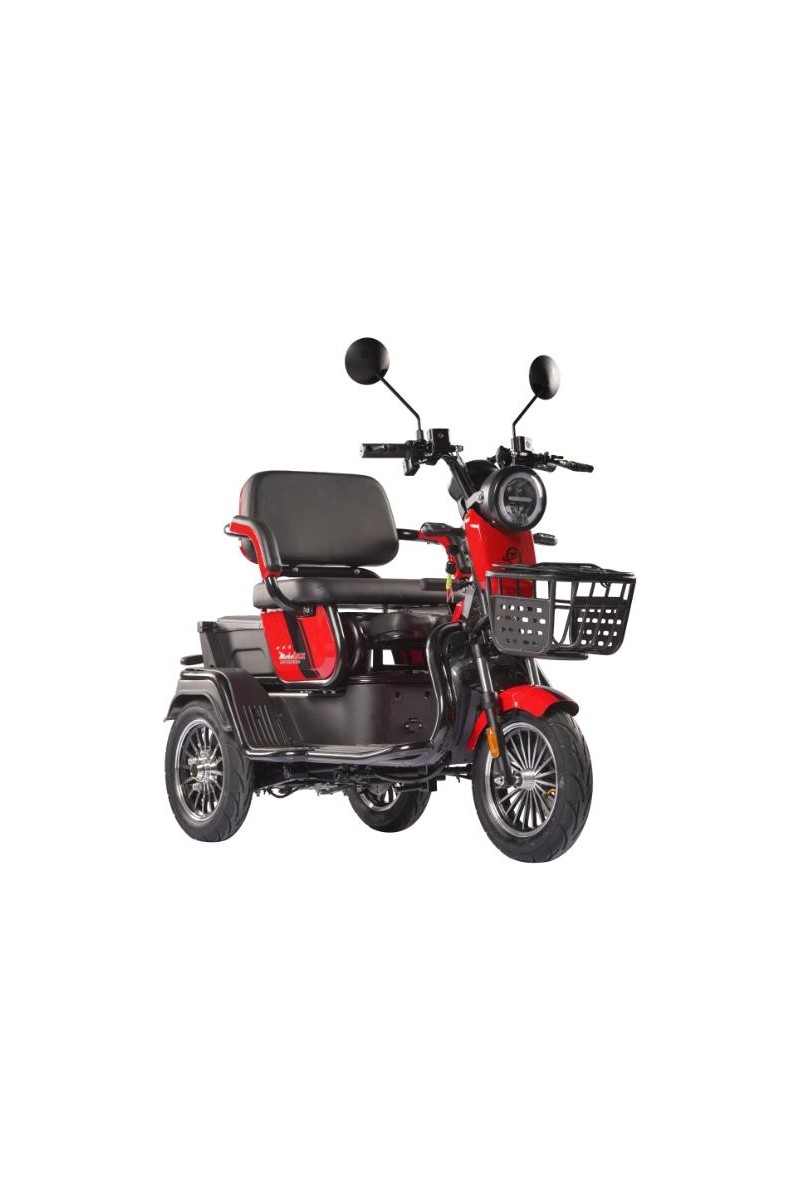 Motolüx Motolüx Fayton Fx08 Kırmızı Elektrikli Motosiklet 60V 24Ah 250 kg Taşıma Kapasitesi 3 — 2. ürün görseli