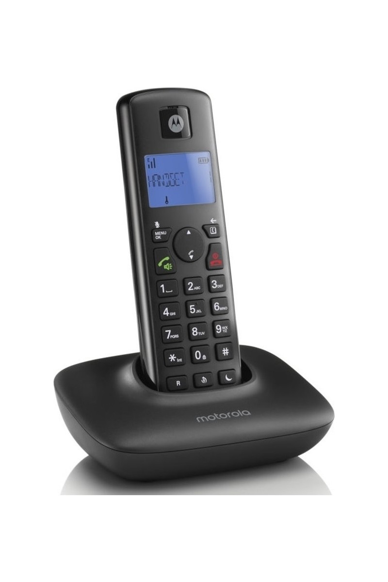 Motorola T401+ Siyah Handsfree Dect Telsiz Telefon Işıklı Ekran ve Tuş Kilidi Özellikli
