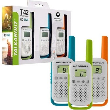Motorola Motorola TLKR-T42 4 Km  Pmr El Telsizi (3 ' lü — 6. ürün görseli