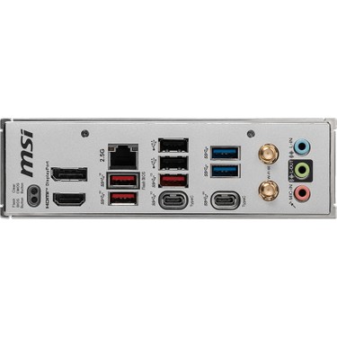 MSI MSI MB B650M PROJECT ZERO AM5 DDR5 7600MHZ(OC) HDMI DP M.2 USB3.2 2.5G LAN WI-FI 6E — 6. ürün görseli