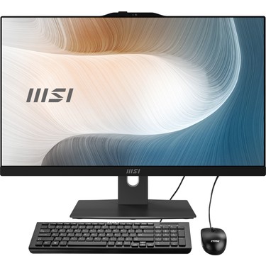 MSI MSI MODERN AM242P 1M-1223EU Intel Core 5 120U 8GB 512GB SSD Windows 11 Pro 23.8" FHD All In One fiyatı ve görseli