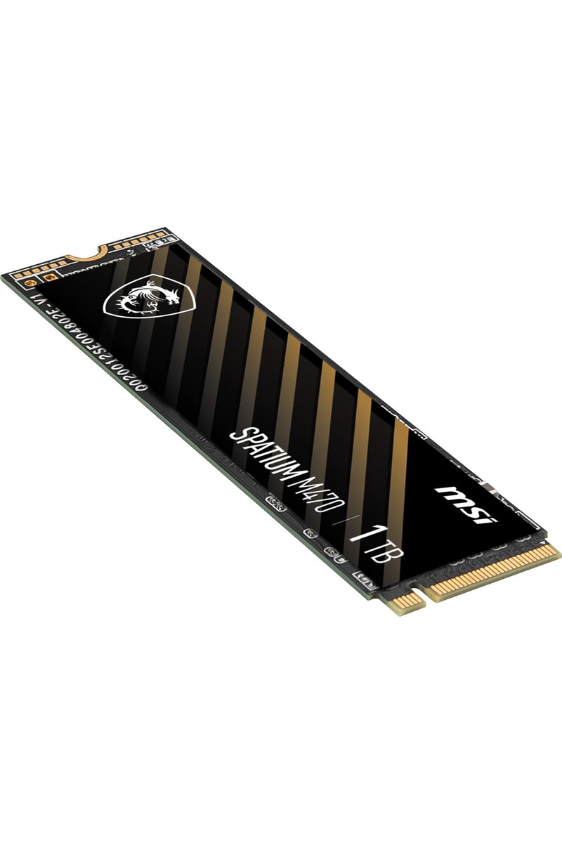 MSI MSI SPATIUM M470 PRO 1TB NVMe PCIe Gen4 x4 Okuma 6000MB – Yazma 4500MB M.2 SSD fiyatı ve görseli
