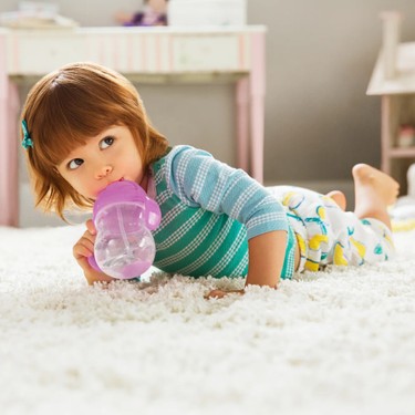 Munchkin Munchkin Tıklama Kilitli Uçlu Alıştırma Bardağı 207 ml Mor 6AY+ Kolay Temizlenebilir Ergonomik — 6. ürün görseli