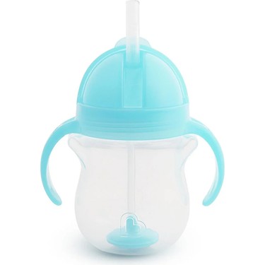 Munchkin Munchkin Tıklama Kilitli Uçlu Pipetli Alıştırma Bardağı, 6AY+, 207ML, Mavi, 1 fiyatı ve görseli