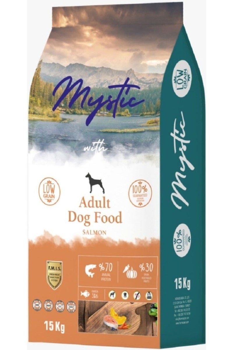 Mystic Mystic Az Tahıllı Yetişkin Köpek Maması Somon — 5. ürün görseli