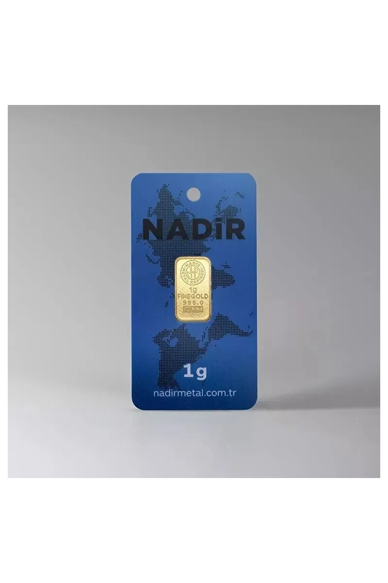 Nadir Gold 1 Gram Külçe Altın 24 Ayar