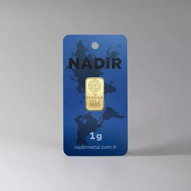 Nadir Gold Nadir Gold 1 Gram Külçe Altın 24 fiyatı ve görseli