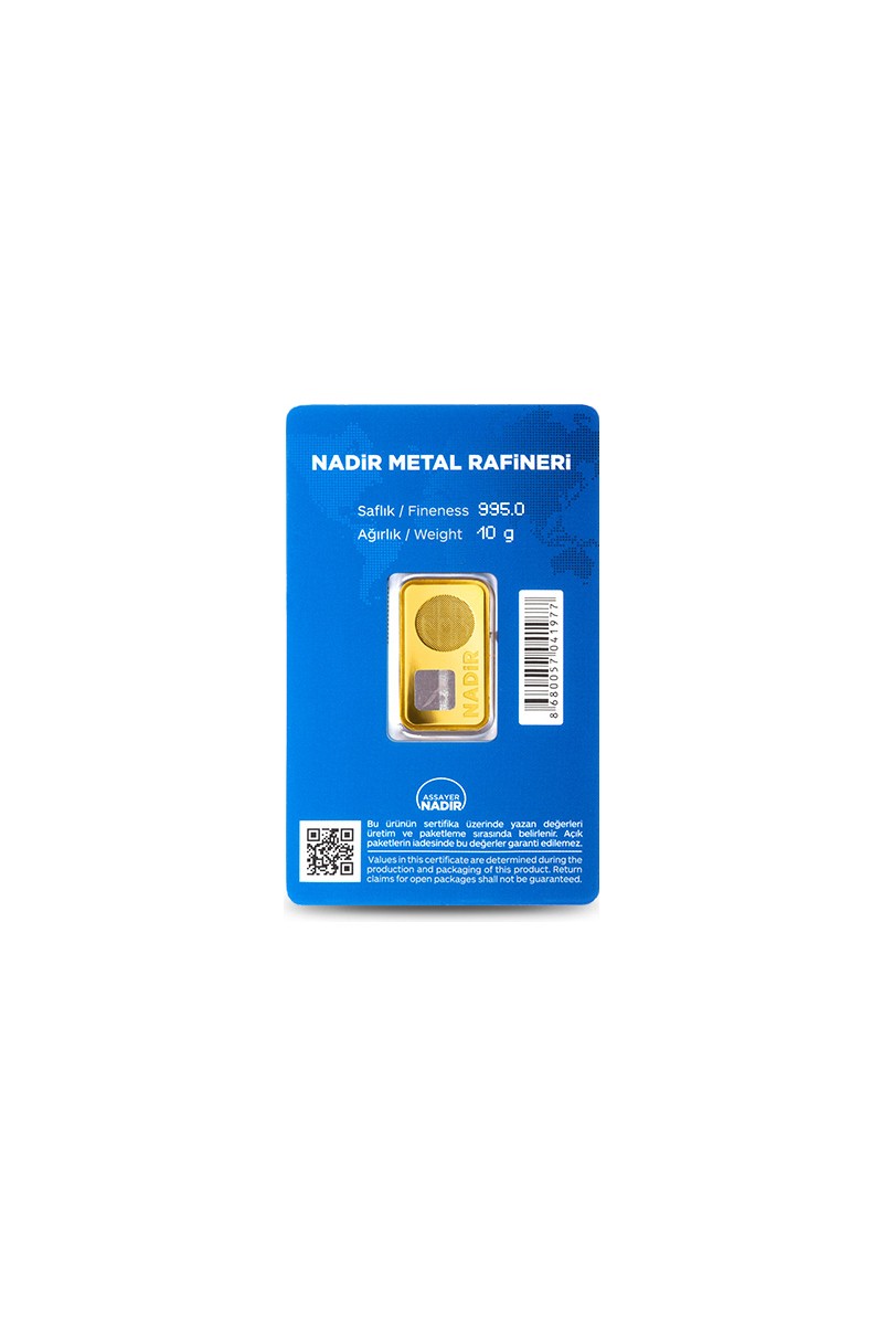 Nadir Gold Nadir Gold 24 Ayar Külçe Gram Altın 10 — 4. ürün görseli