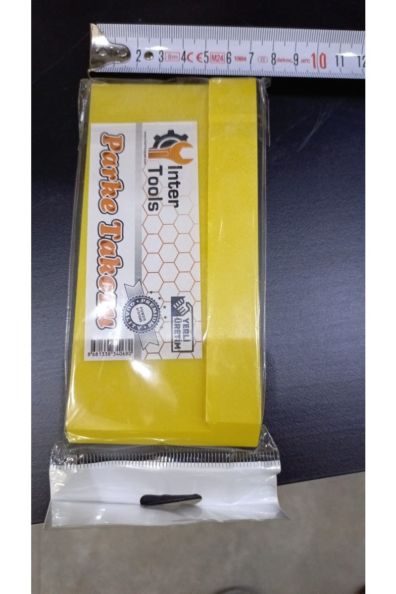 Nalburzade Kalın Sarı Renkli Inter Tools Parke Takozu Parke Döşerken Boşluk Kalmaması İçin Kullanılır