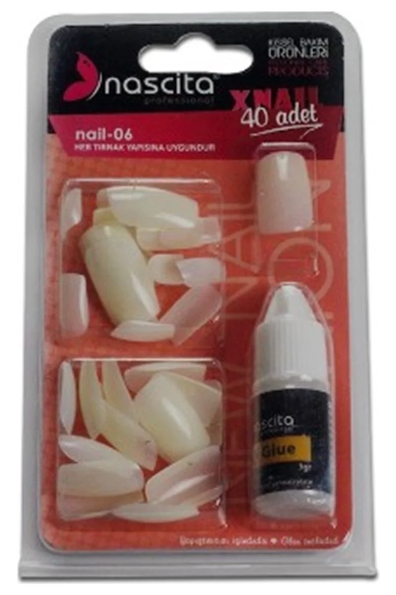 Nascita Nascita Takma Tırnak 40 Lı X Nail Nail-06< — 2. ürün görseli