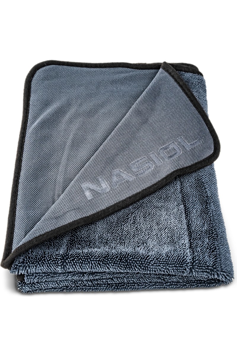 Nasiol Nasiol Yüksek Su Emici Özellikli Mikrofiber Araç Kurulama Havlusu-Çiziksiz Temizlik-50x60cm-600gsm — 3. ürün görseli
