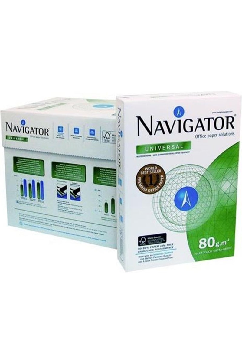 Navigator Navigator 1000 Yaprak A4 Fotokopi Kagıdı 2 Adet 500’LÜ Paket Navigatör 80 gr — 4. ürün görseli
