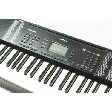 Nemesis Nemesis Nem-3100 5 Oktav Org 61 Tuş Hassasiyetli Piyano Kapalı Tuş Özelliği ile Öğrenciler İçin — 2. ürün görseli
