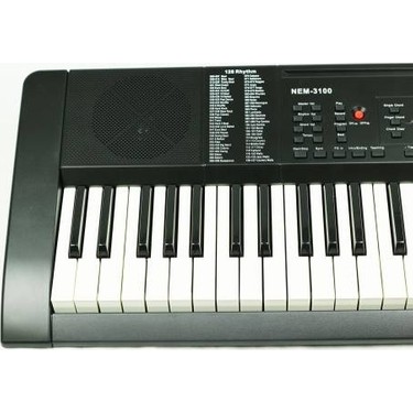 Nemesis Nemesis Nem-3100 5 Oktav Org 61 Tuş Hassasiyetli Piyano Kapalı Tuş Özelliği ile Öğrenciler İçin — 3. ürün görseli