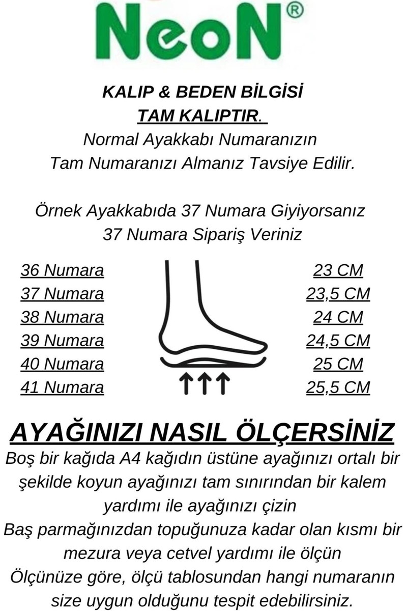 Neon Neon Shoes Desy Kadın Ortopedik Taban Şık Konfor Modeli Günlük Terlik Genç Anne Ev Dışarı Terliği — 2. ürün görseli
