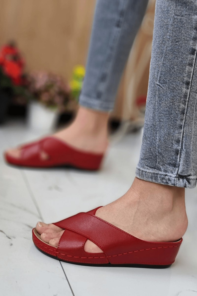 Neon Neon Shoes Desy Kadın Ortopedik Taban Şık Konfor Modeli Günlük Terlik Genç Anne Ev Dışarı Terliği — 3. ürün görseli