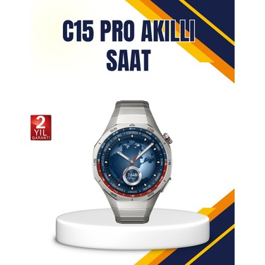 Nevamel Nevamel Gümüş Akıllı Saat 46MM Kasa fiyatı ve görseli