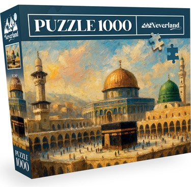 Neverland Neverland 1000 Parça Holy Places Mukaddes Mekanlar Karton Puzzle Eğlenceli Zihinsel fiyatı ve görseli