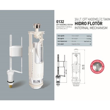 Newarc Newarc Modern Duvara Sıfır Klozet Takım MOD.K022,Nkp İnci Yavaş — 6. ürün görseli