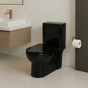 Newarc Newarc Modern Siyah Duvara Sıfır Klozet Takım MOD.K022B,Modern Duroplast Yavaş fiyatı ve görseli