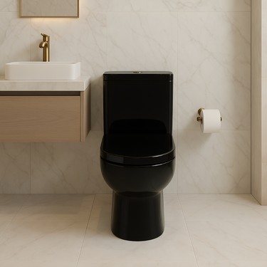 Newarc Newarc Modern Siyah Duvara Sıfır Klozet Takım MOD.K022B,Modern Duroplast Yavaş — 2. ürün görseli