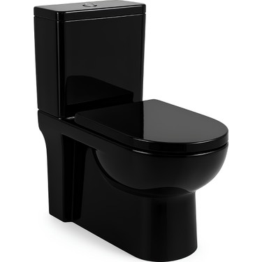 Newarc Newarc Modern Siyah Duvara Sıfır Klozet Takım MOD.K022B,Modern Duroplast Yavaş — 5. ürün görseli