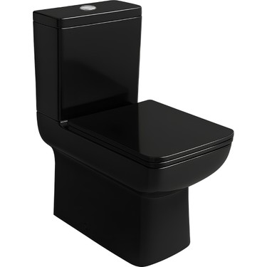 Newarc Newarc Power Siyah Duvara Sıfır Klozet Takım POW.K022B,Power Duroplast Yavaş — 5. ürün görseli