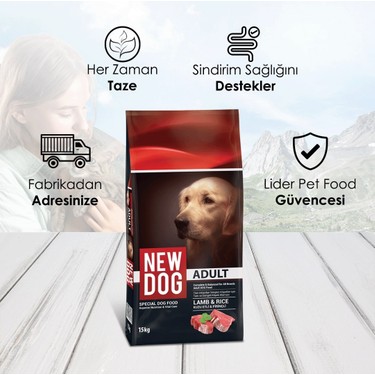Newdog New Dog Kuzu Etli & Pirinçli Yetişkin Köpek Maması 15 — 3. ürün görseli
