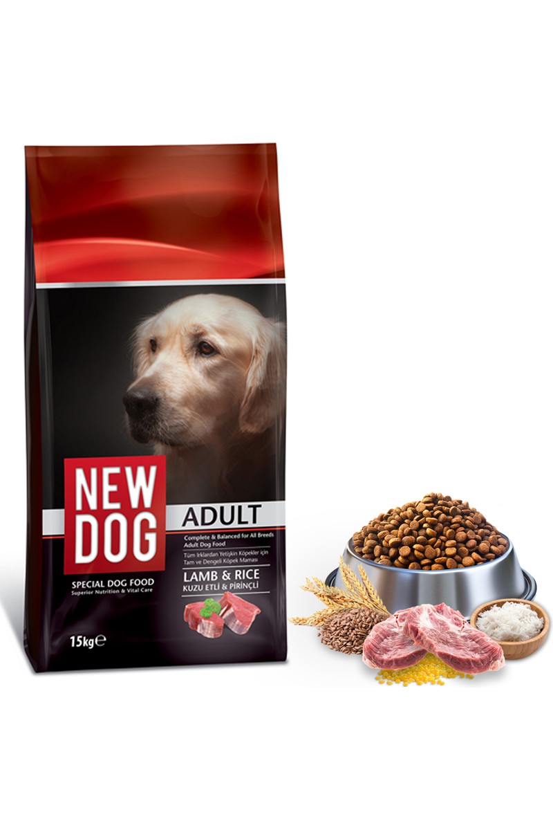 Newdog New Dog Kuzu Etli & Pirinçli Yetişkin Köpek Maması 15 — 5. ürün görseli
