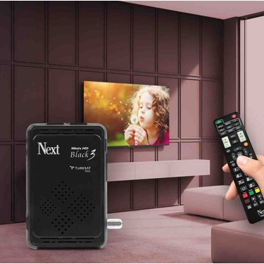 Next Next Minix Hd Black 3 Full Hd Uydu Alıcısı +Wifi Desteli + 2 Yıl iptv — 4. ürün görseli
