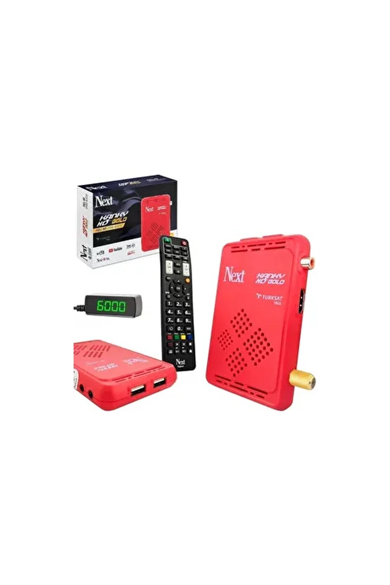 Next & Nextstar Next & Nextstar Next Kanky Hd Mini Uydu Alıcısı Full HD Görüntü Kalitesi ile USB ve Wi-Fi Bağlantı — 3. ürün görseli