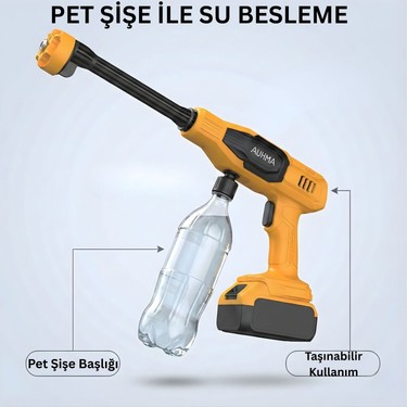 NPO Npo Auhma ACR07M Reel 203PSI Çift Akülü Yeni Nesil Motor 12 Parça Profesyonel Oto Yıkama — 3. ürün görseli