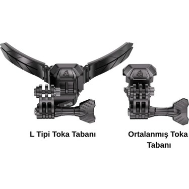 Nukrotech Nukrotech Motosiklet Kaskı İçin Aksiyon Kamera Alt Çene Bağlantı Aparatı fiyatı ve görseli