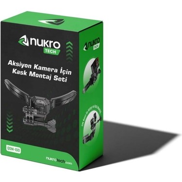 Nukrotech Nukrotech Motosiklet Kaskı İçin Aksiyon Kamera Alt Çene Bağlantı Aparatı — 2. ürün görseli