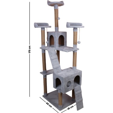 Nursoft Nursoft Cat City Yeni Rezidans Kedi Oyun Evi Ve — 4. ürün görseli