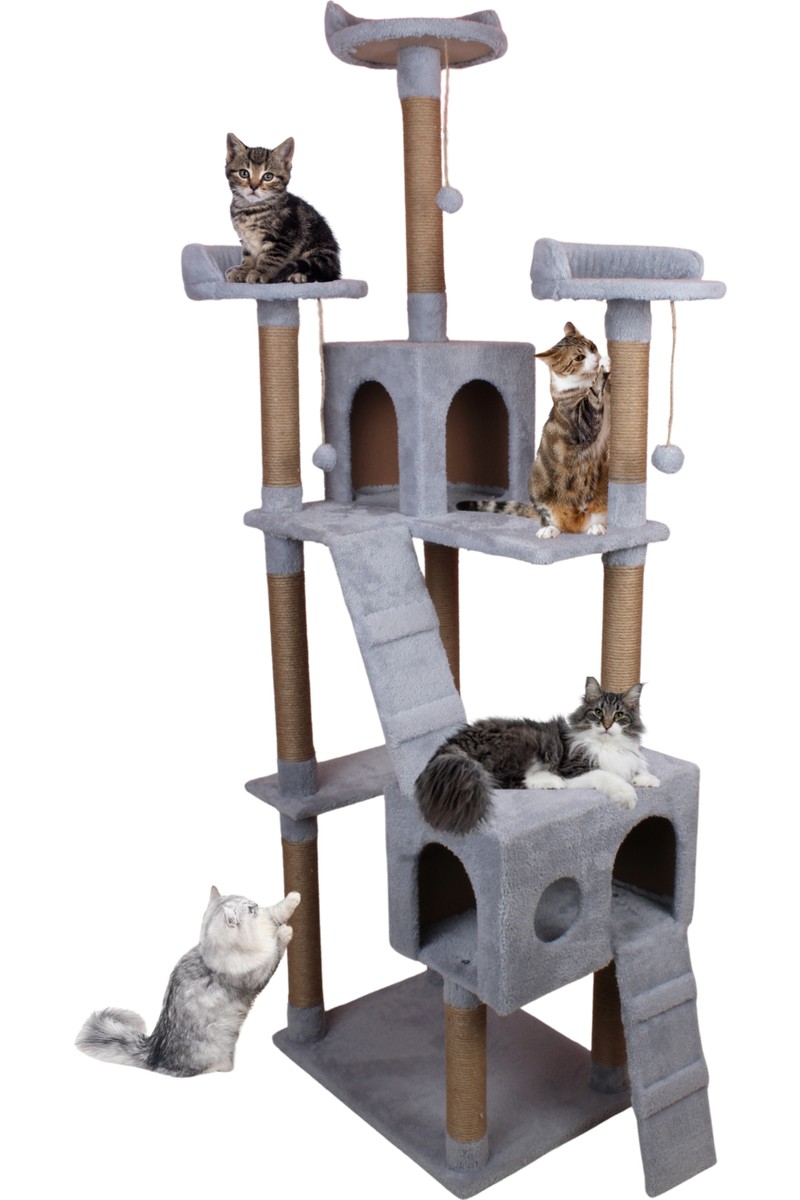 Nursoft Nursoft Cat City Yeni Rezidans Kedi Oyun Evi Ve — 5. ürün görseli