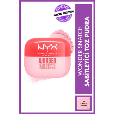 NYX Professional Makeup NYX Professional Makeup Wonder Snatch Sabıtleyıcı Toz Pudra - 02 - Cheeky fiyatı ve görseli
