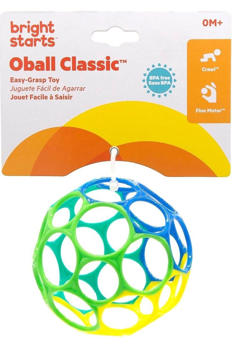 Oball Oball Klasik Top Plastik Eğlenceli Oyun 10.5 cm Mükemmel Tasarım Her Yaştan Çocuk İçin — 2. ürün görseli