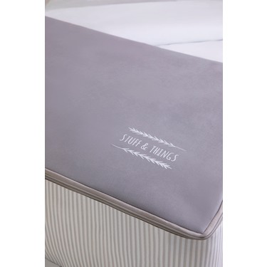 Ocean Home Textile Ocean Home Textile 3 Adet Mega Boy Stuff&Things Gri Baza Altı Yastık Yorgan Kazak Hurcu, Hurç — 3. ürün görseli