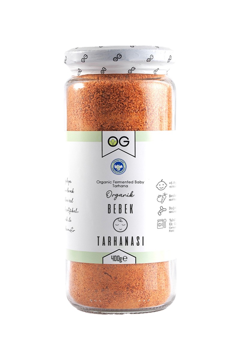 OG natural Organik Bebek Tarhanası 400 gr +6 Ay