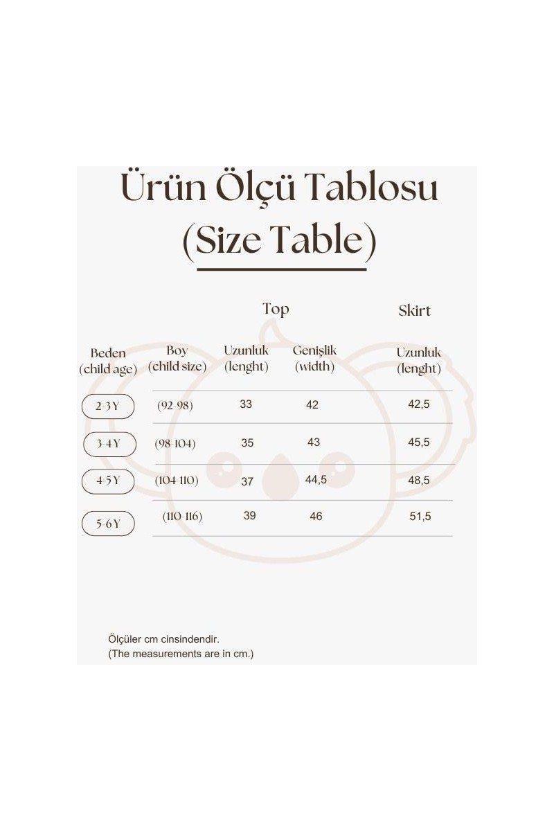 Oh Oh la la Koala For Little Ones Beyaz Brodeli Sırt Bağlamalı Kız Takım — 3. ürün görseli