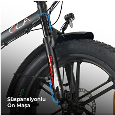 Ola Ola Electrofold Efb3 Dynamic 20” Katlanabilir Elektrikli Bisiklet 7 Vites ve Güçlü — 3. ürün görseli