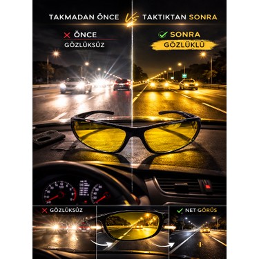 Optic Master Optic Plus Antifar Gece Sürüş Gözlüğü / Gece Görüş Gözlüğü Model fiyatı ve görseli